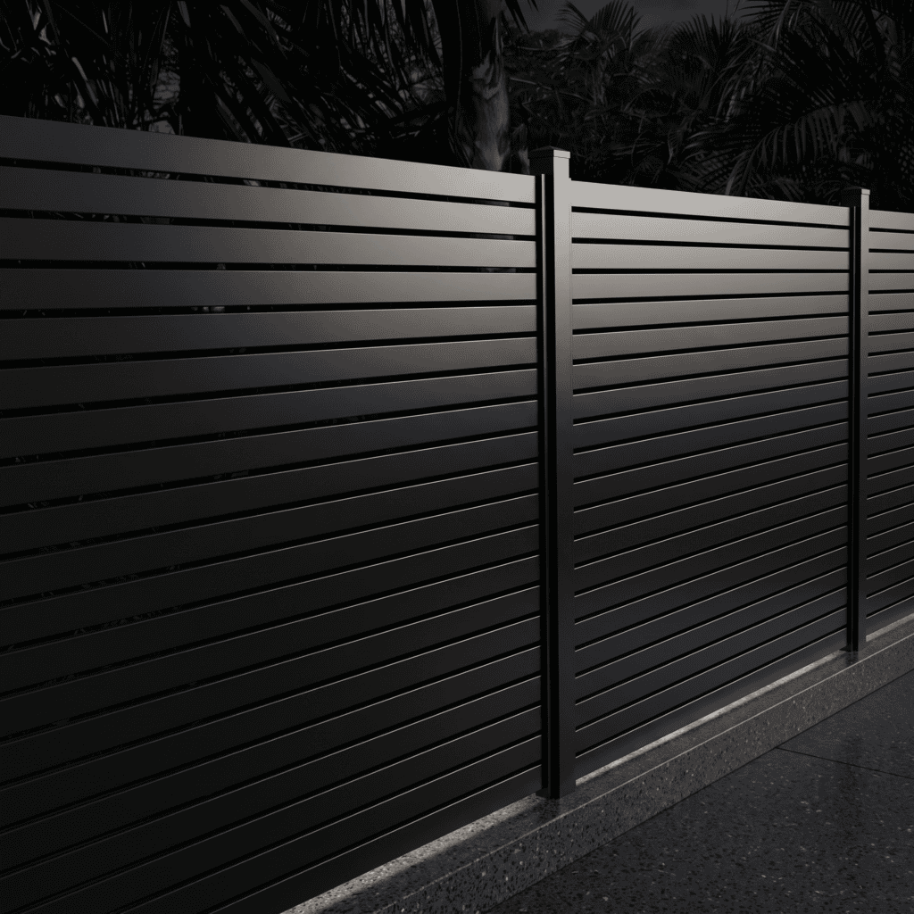 Modern Aluminum Fencing