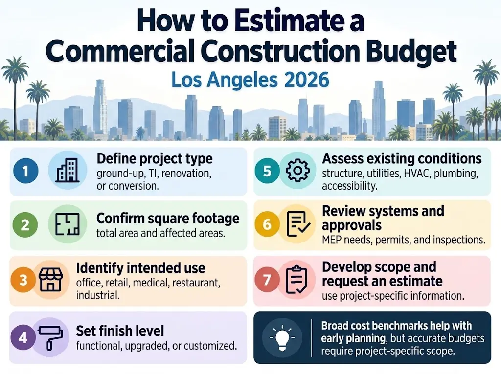 Commercial Construction Costs in Los Angeles 